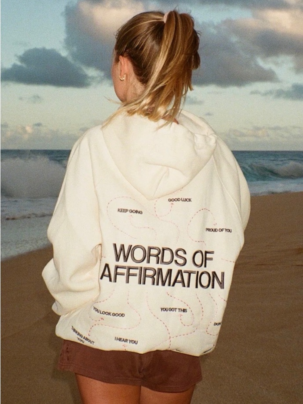 Dandy Worldwide Hoodie with Black Script